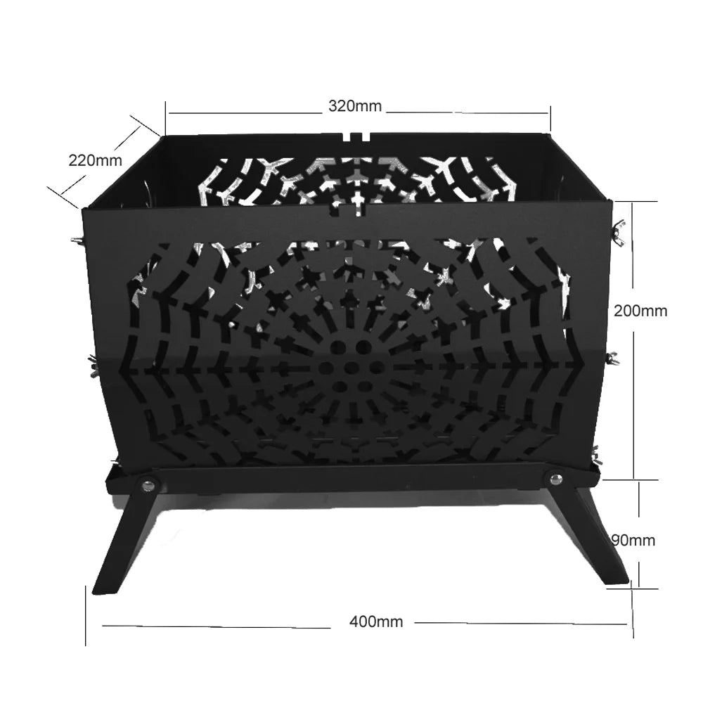 Campfire Stand Portable Wood Burning Camp Stove Z7275
