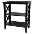 26" Black Book Case Table L1508