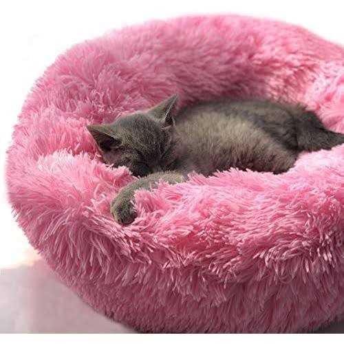 Soft Plush Round Pet Bed L235842