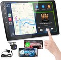 10.1 IPS Touchscreen Car Stereo with Wireless CarPlay Android Auto Bluetooth 5.0 Backup Camera C6310
