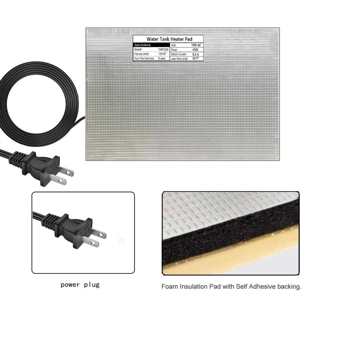 120V Holding Tank Heater Pad B891646
