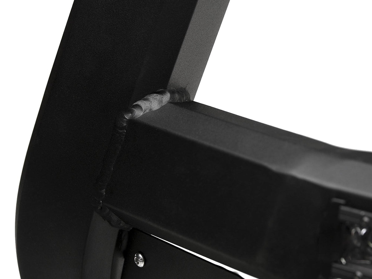 Matte Black Bull Bar with LED Y685