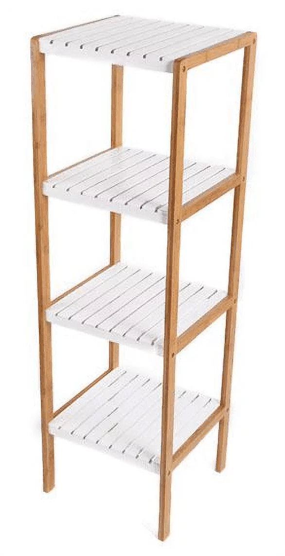 4 Tier Bamboo Storage Shelf Bookshelf G639156