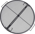 Black 30 Inch Heavy Duty Folding Round BBQ Grill Grate Y1569