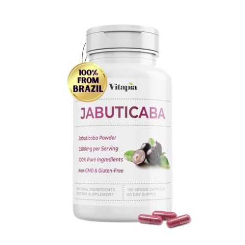 Jabuticaba Fruit Powder 1500mg 180 Vegan Capsules L16086
