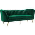 Green Velvet Sofa X846516