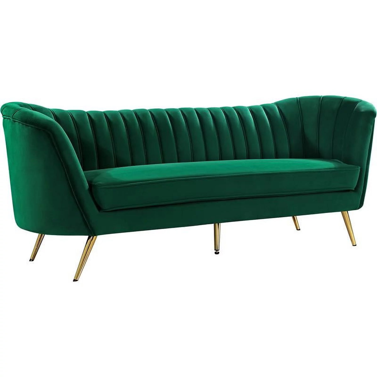 Green Velvet Sofa X846516