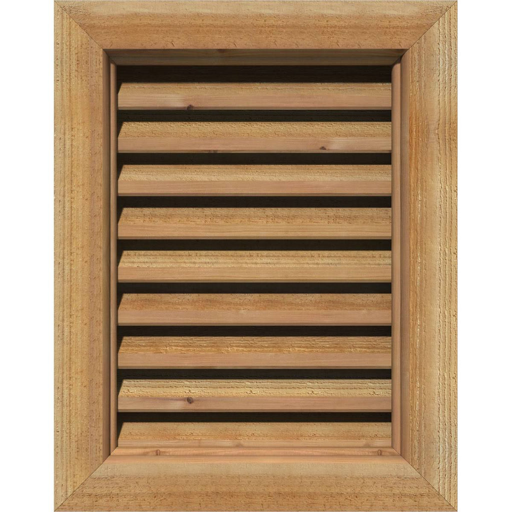 Unfinished Vertical Gable Vent F3994
