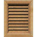 Unfinished Vertical Gable Vent F3994