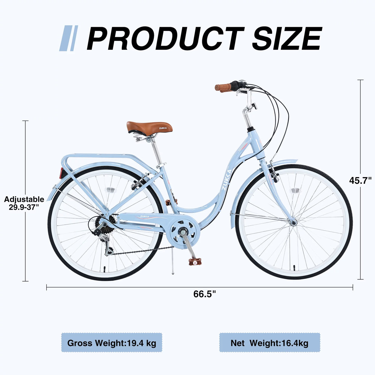 26 7 Speed Cruiser Bike Q858787