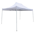 10x15 ft Pop up Canopy Carport, White H408