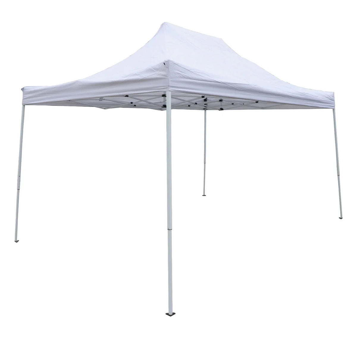 10x15 ft Pop up Canopy Carport, White H408