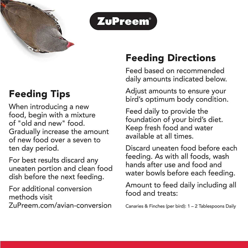 FruitBlend Flavor Bird Food A395