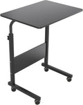 Black Adjustable Mobile Laptop Desk, Pack of 2 N9837
