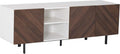 Modern Media Cabinet with Self-Closing Doors X5758