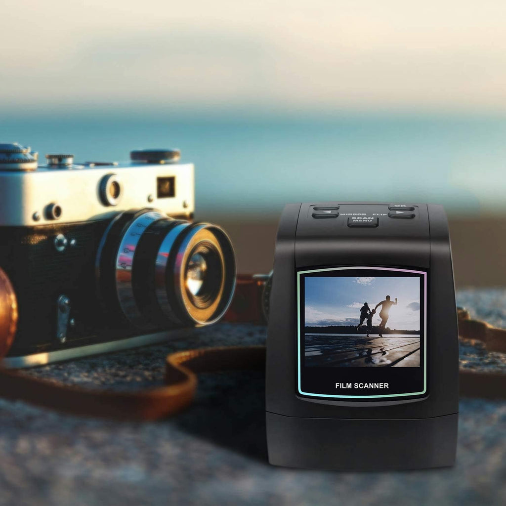 Film and Slide Scanner with 22MP, 2.4 LCD Screen, 128MB Built-in Memory M81298