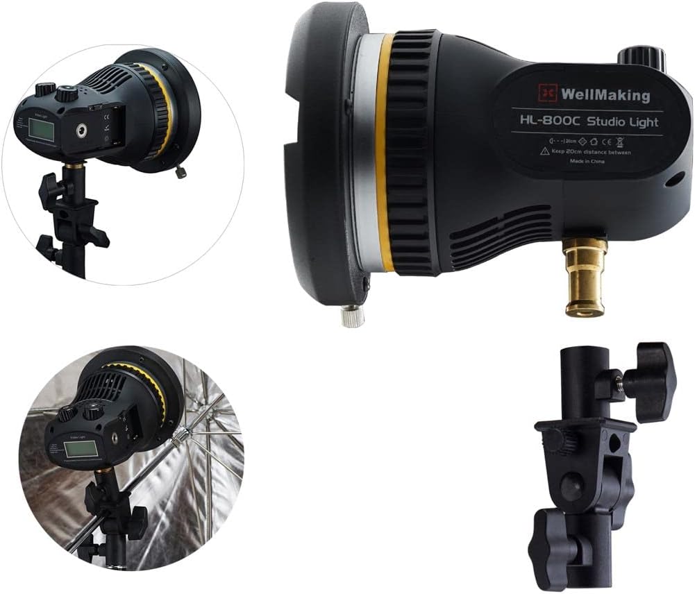 80W Portable LED COB Spotlight Video Light with Fresnel Lens Bowens Mount S919526