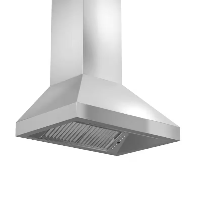 36 in. 500 CFM Convertible Wall Mount Range Hood in Stainless Steel C4395