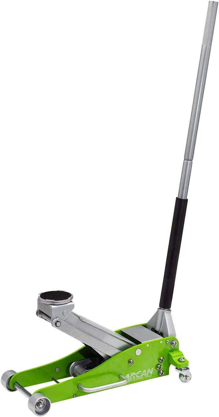 3-Ton Quick Rise Aluminum Floor Jack with Dual Pump Pistons U317937