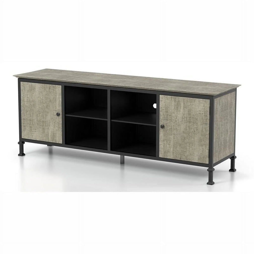 Industrial Wood 72-Inch TV Stand J286