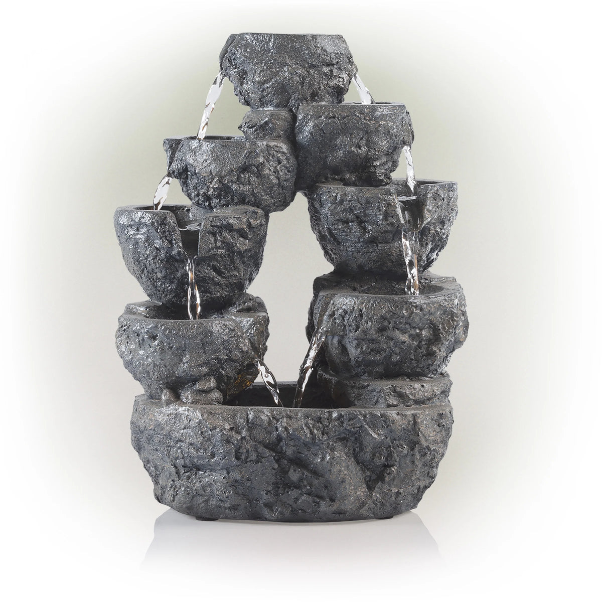 14" 5-Tiered Indoor/Outdoor Tabletop Fountain O5437