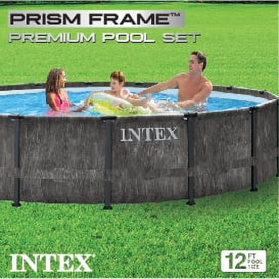 12'x30 Round Above Ground Swimming Pool N9331