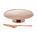 Copper Finish Cake Stand Server E65569