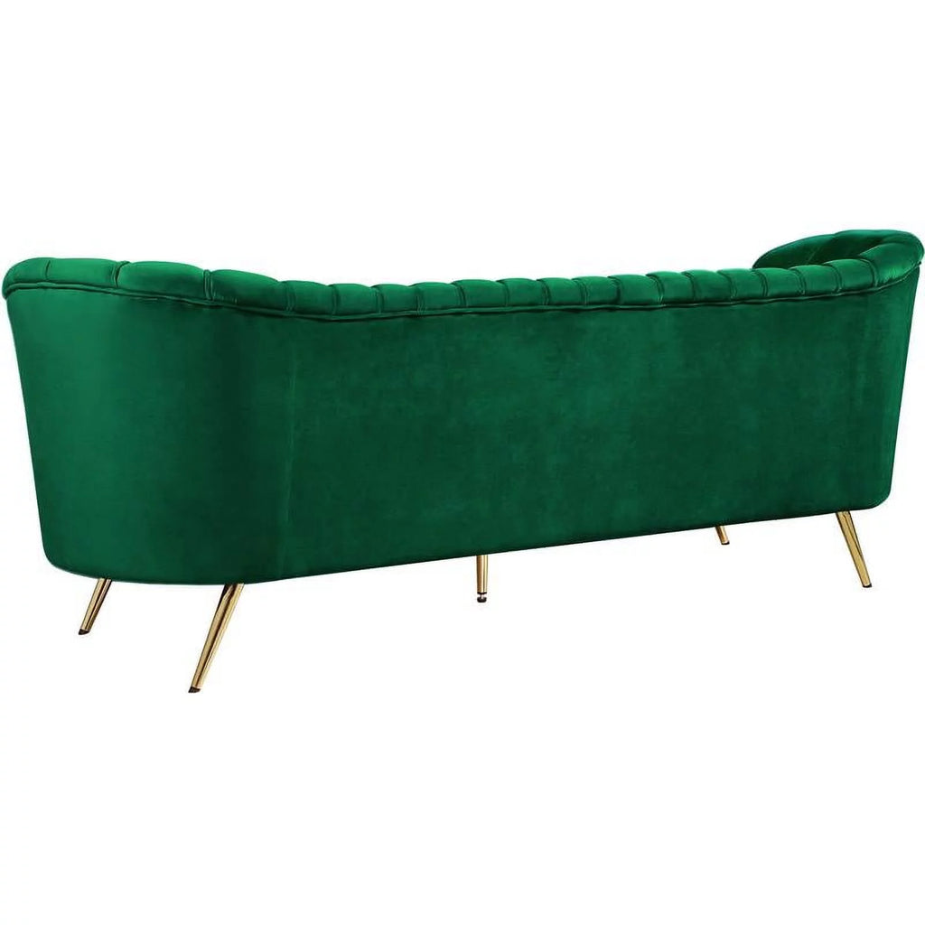 Green Velvet Sofa X846516