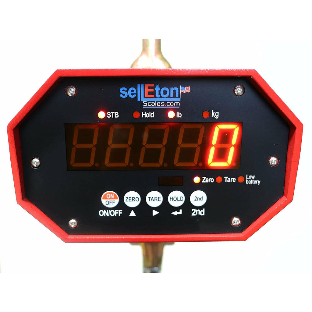 Heavy Duty Industrial Crane Scale, 20,000 lbs x 5 lb Capacity H680