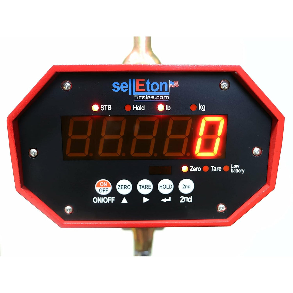 Heavy Duty Industrial Crane Scale, 20,000 lbs x 5 lb Capacity H680