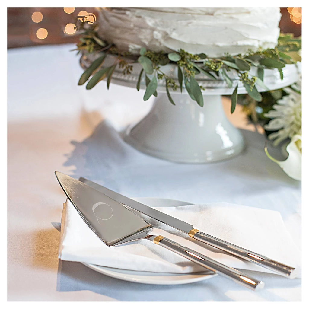 Golden Cake Serving Set E626