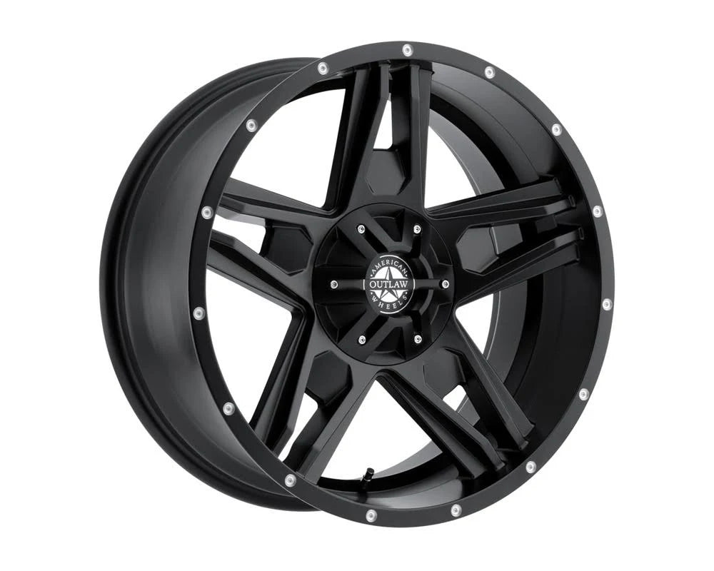 Satin Black Wheel 20x9 6x135 Q5721