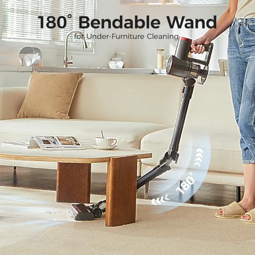 Cordless Stick Vacuum Cleaner with Bendable Wand F779060