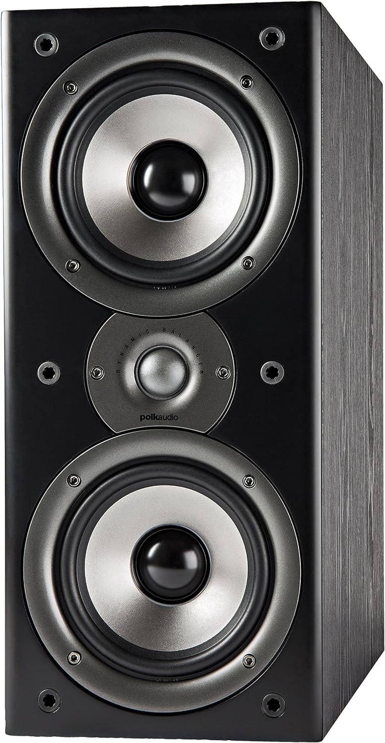 Pair of Bookshelf Speakers, Midnight Black H818234