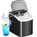 Portable Countertop Ice Maker 26lbs/24H Stainless Steel Black N457042