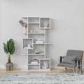 White Multiple Tier Open Shelf Bookcase F264526