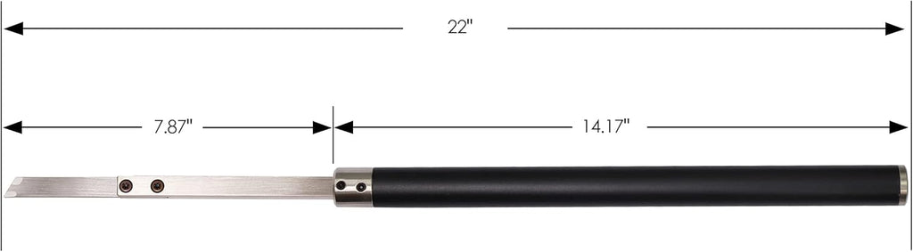 Carbide Tipped Woodturning Tool 9pcs Set Q947912