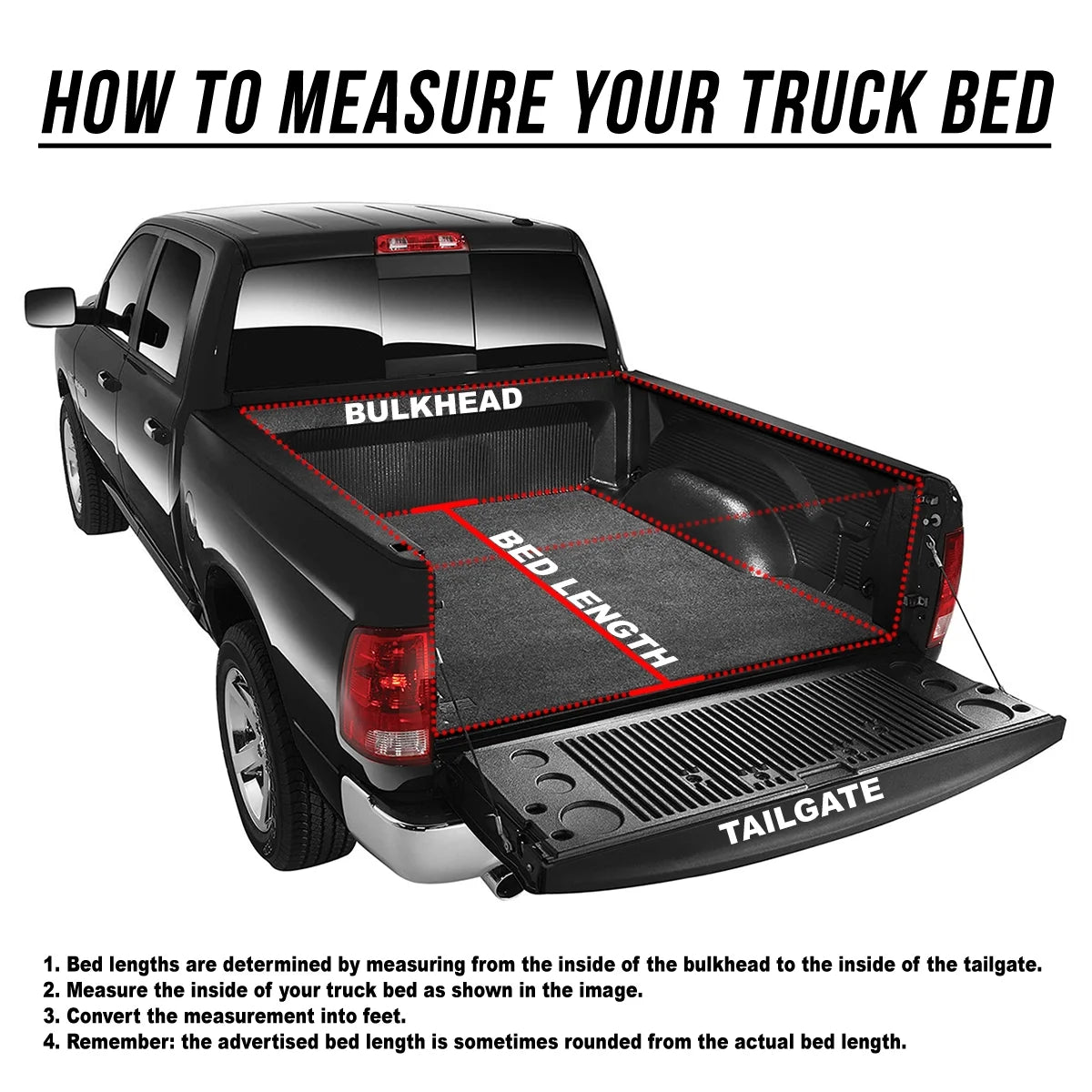 Tri-Fold Soft Top Tonneau Cover C7999