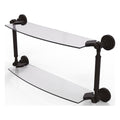 18x22 Two Tiered Glass Shelf Oil Rubbed Bronze G525384