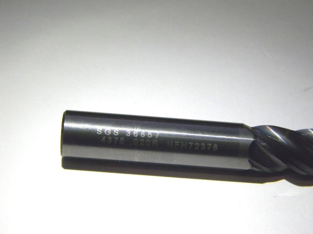 Carbide Corner Radius End Mill W229