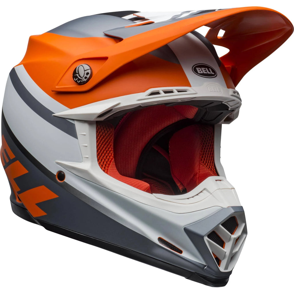 Orange/Black/Gray Moto-9 MIPS Helmet F49736