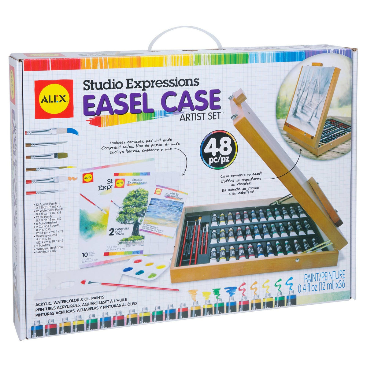 Easel Case Artist Set I40298