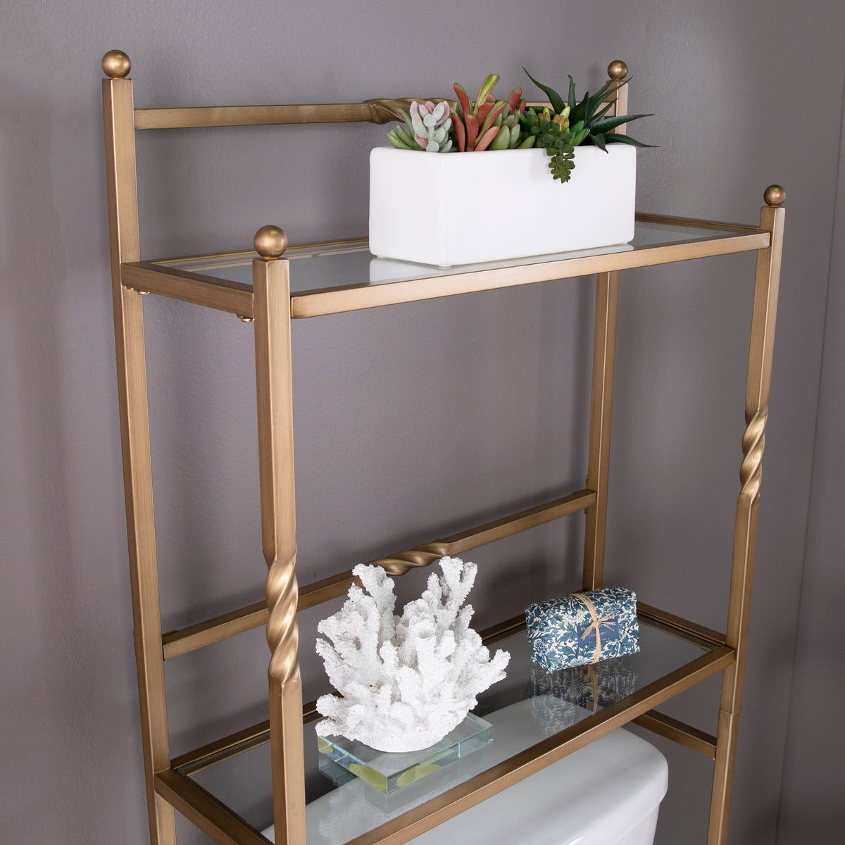 Transitional Gold Metal Spacesaver S501319