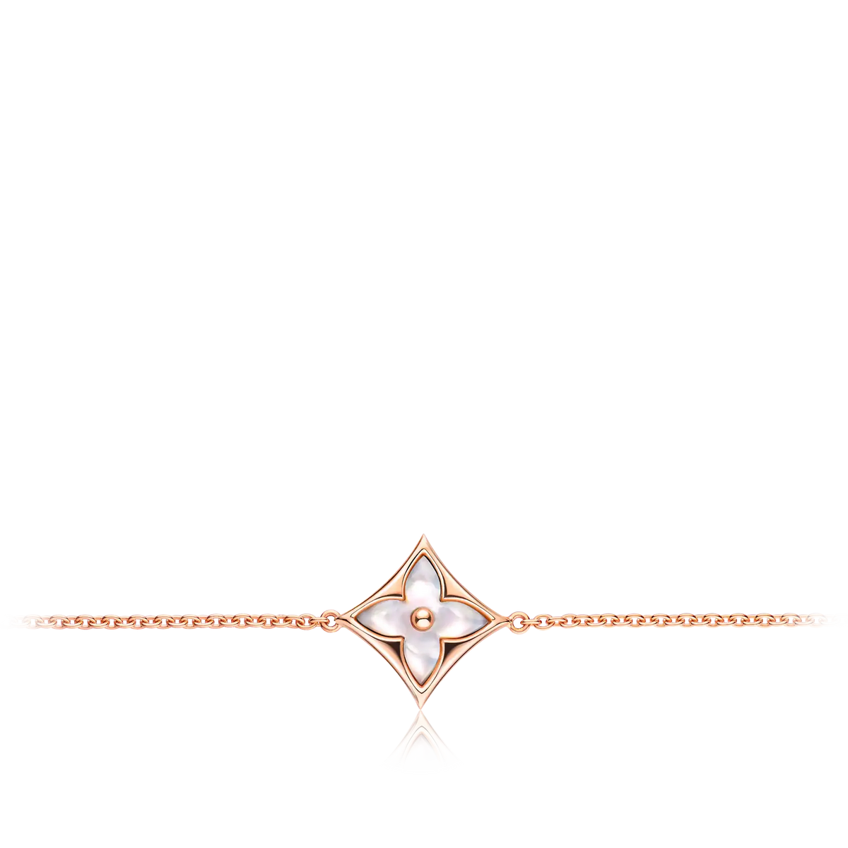 Rose Gold and White Mother-of-Pearl Bracelet P2995