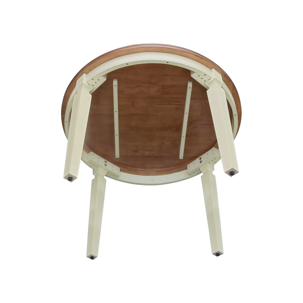 44 in Round Solid Wood Dining Table U363693