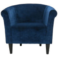 Blue Club Chair C30238
