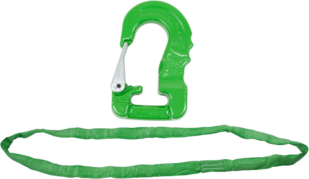 Yellow Round Sling 20' with Hook Combo G195