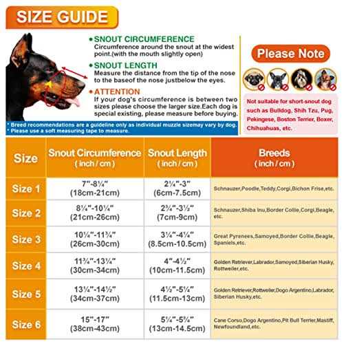 Dog Muzzle Y406810