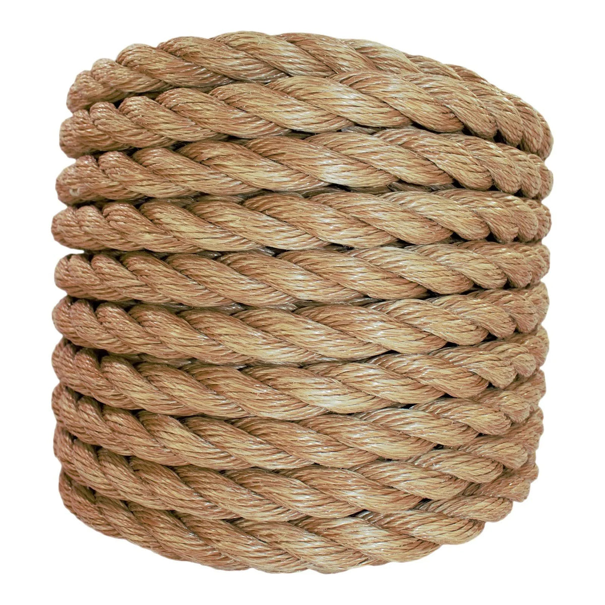 Tan Twisted 3 Strand Polypropylene Rope M42834