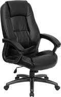 Black Adjustable Height Swivel Executive Chair Z743